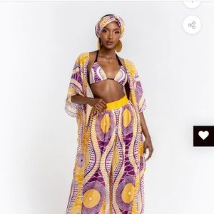 Ofuure swim coverup kimono